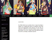 Tablet Screenshot of jivapublicschool.com